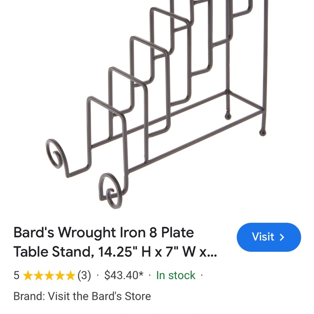Plate stands